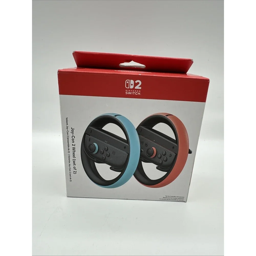 Nintendo Switch 2 Joy-Con 2 Wheel (set of 2) Controllers - New